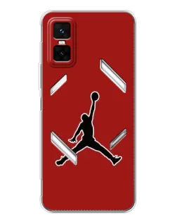 Чехол для Infinix GT 30 Pro с картинкой «Jordan Red Back» Чехол для Infinix GT 30 Pro с картинкой «Jordan Red Back»