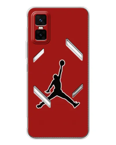 Чехол для Infinix GT 30 Pro с картинкой «Jordan Red Back»