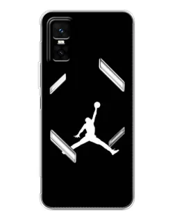 Чехол для Infinix GT 30 Pro с картинкой «Jordan Silhouette» Чехол для Infinix GT 30 Pro с картинкой «Jordan Silhouette»