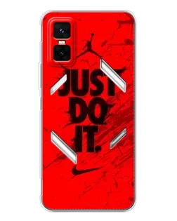 Чехол для Infinix GT 30 Pro с картинкой «Nike Just Do It» Чехол для Infinix GT 30 Pro с картинкой «Nike Just Do It»