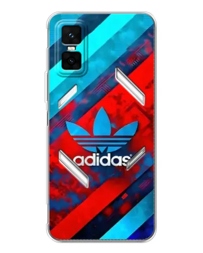 Чехол для Infinix GT 30 Pro с картинкой «Абстракция Adidas»