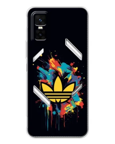 Чехол для Infinix GT 30 Pro с картинкой «Adidas Splash»