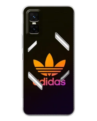 Чехол для Infinix GT 30 Pro с картинкой «Градиент Adidas»