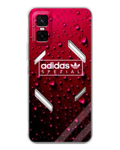 Чехол для Infinix GT 30 Pro с картинкой «Adidas Gold Marble»