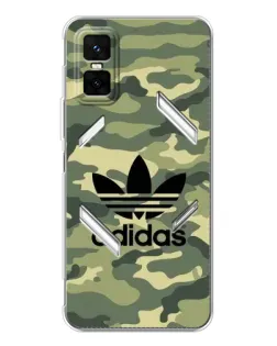 Чехол для Infinix GT 30 Pro с картинкой «Милитари стиль Adidas» Чехол для Infinix GT 30 Pro с картинкой «Милитари стиль Adidas»