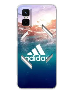 Чехол для Infinix GT 30 Pro с картинкой «Океанская глубина адидас» Чехол для Infinix GT 30 Pro с картинкой «Океанская глубина адидас»