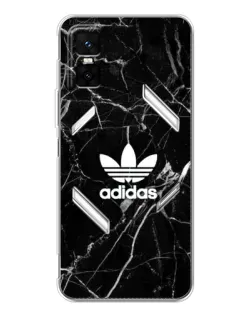 Чехол для Infinix GT 30 Pro с картинкой «Белый мрамор Adidas» Чехол для Infinix GT 30 Pro с картинкой «Белый мрамор Adidas»