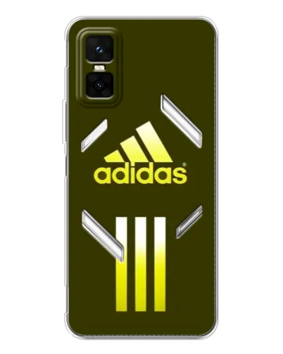 Чехол для Infinix GT 30 Pro с картинкой «Оливковый градиент Adidas»