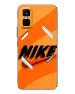 Чехол для Infinix GT 30 Pro с картинкой «Оранжевый драйв Nike» Чехол для Infinix GT 30 Pro с картинкой «Оранжевый драйв Nike»