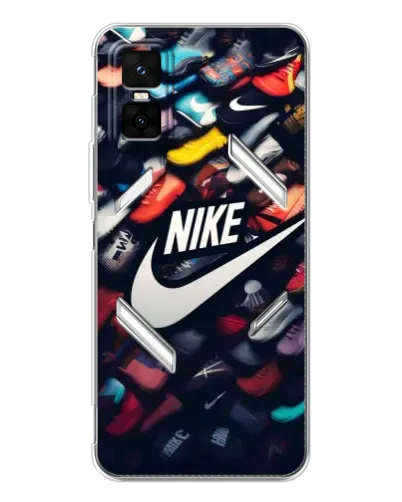 Чехол для Infinix GT 30 Pro с картинкой «Коллекция кроссовок Nike»