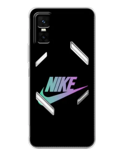 Чехол для Infinix GT 30 Pro с картинкой «Nike — городская ночь»