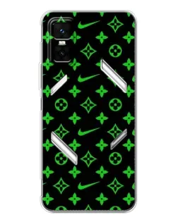 Чехол для Infinix GT 30 Pro с картинкой «Неоновый принт LV»