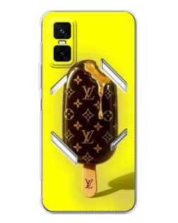 Чехол для Infinix GT 30 Pro с картинкой «Мороженое от LV»