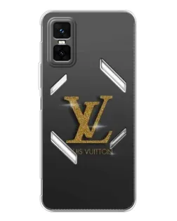 Чехол для Infinix GT 30 Pro с картинкой «Градиент Louis Vuitton»