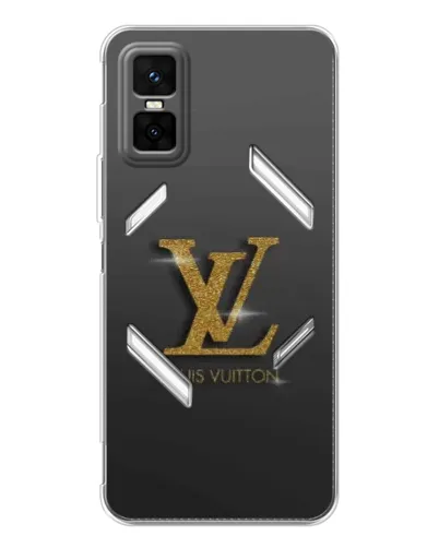 Чехол для Infinix GT 30 Pro с картинкой «Градиент Louis Vuitton»