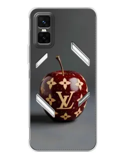 Чехол для Infinix GT 30 Pro с картинкой «Красное яблоко LV»