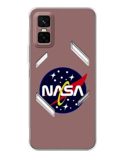 Чехол для Infinix GT 30 Pro с картинкой «NASA — ретро космос»
