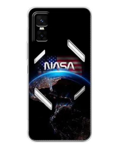 Чехол для Infinix GT 30 Pro с картинкой «Земля из космоса NASA»