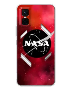 Чехол для Infinix GT 30 Pro с картинкой «NASA — красная туманность»