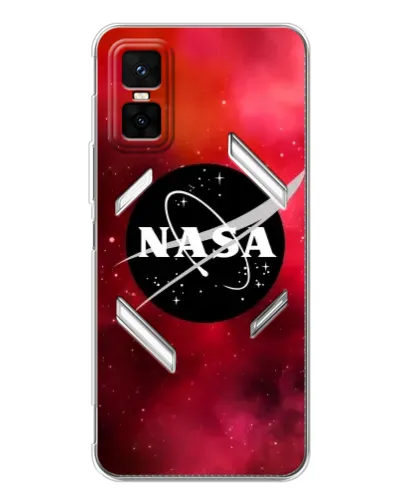 Чехол для Infinix GT 30 Pro с картинкой «NASA — красная туманность»
