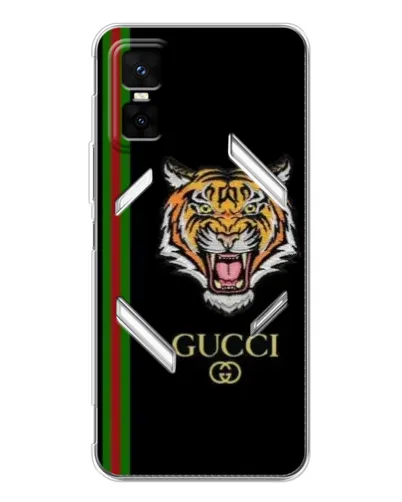 Чехол для Infinix GT 30 Pro с картинкой «Тигр Gucci»