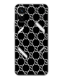 Чехол для Infinix GT 30 Pro с картинкой «Gucci — сетчатый паттерн»