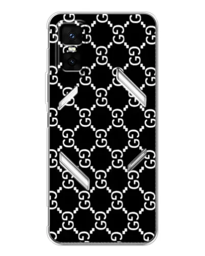 Чехол для Infinix GT 30 Pro с картинкой «Gucci — сетчатый паттерн»