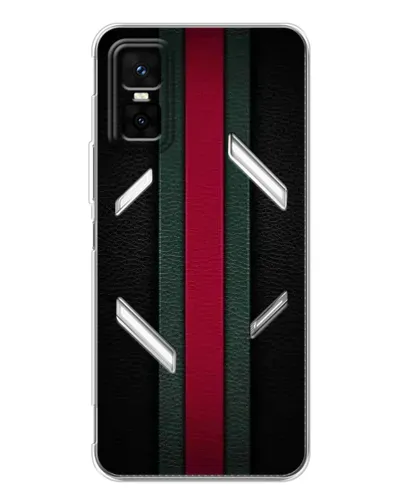 Чехол для Infinix GT 30 Pro с картинкой «Gucci — неоновая линия»
