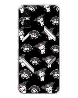 Чехол для Infinix GT 30 Pro с картинкой «Черный паттерн Kuromi» Чехол для Infinix GT 30 Pro с картинкой «Черный паттерн Kuromi»
