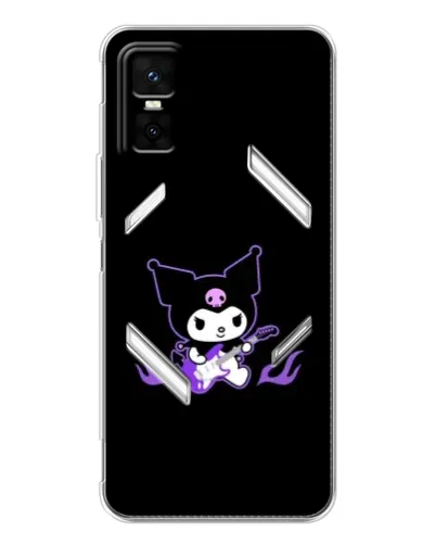 Чехол для Infinix GT 30 Pro с картинкой «Электрическая Kuromi» Чехол для Infinix GT 30 Pro с картинкой «Электрическая Kuromi»