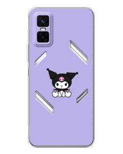 Чехол для Infinix GT 30 Pro с картинкой «Kuromi — фиолетовый минимализм» Чехол для Infinix GT 30 Pro с картинкой «Kuromi — фиолетовый минимализм»