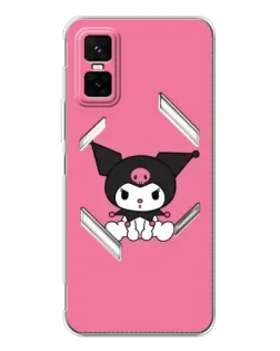 Чехол для Infinix GT 30 Pro с картинкой «Хмурая Kuromi» Чехол для Infinix GT 30 Pro с картинкой «Хмурая Kuromi»