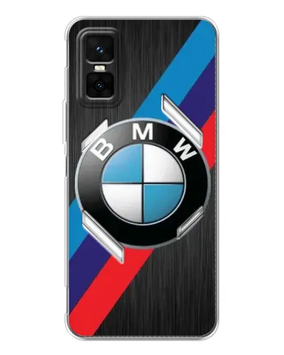Чехол для Infinix GT 30 Pro с картинкой «BMW M-stripes стиль»