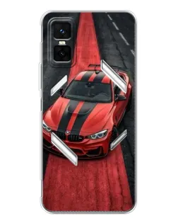 Чехол для Infinix GT 30 Pro с картинкой «BMW на красной дорожке»
