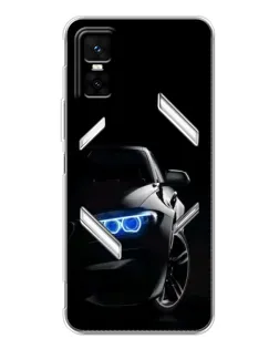 Чехол для Infinix GT 30 Pro с картинкой «BMW — ночной взгляд»