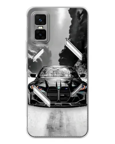 Чехол для Infinix GT 30 Pro с картинкой «BMW — акварельный дрифт» Чехол для Infinix GT 30 Pro с картинкой «BMW — акварельный дрифт»