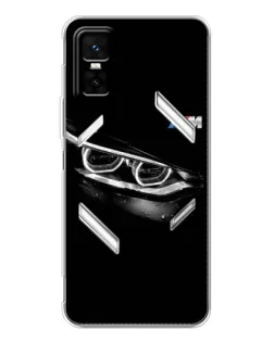 Чехол для Infinix GT 30 Pro с картинкой «BMW — взгляд тигра»