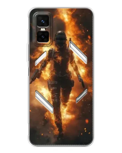 Чехол для Infinix GT 30 Pro с картинкой «BMW — скорость в дожде» Чехол для Infinix GT 30 Pro с картинкой «BMW — скорость в дожде»