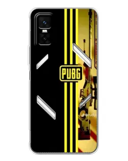 Чехол для Infinix GT 30 Pro с картинкой «PUBG — камуфляжный шлем»