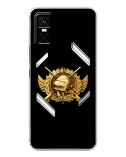 Чехол для Infinix GT 30 Pro с картинкой «PUBG — оранжевый градиент» Чехол для Infinix GT 30 Pro с картинкой «PUBG — оранжевый градиент»