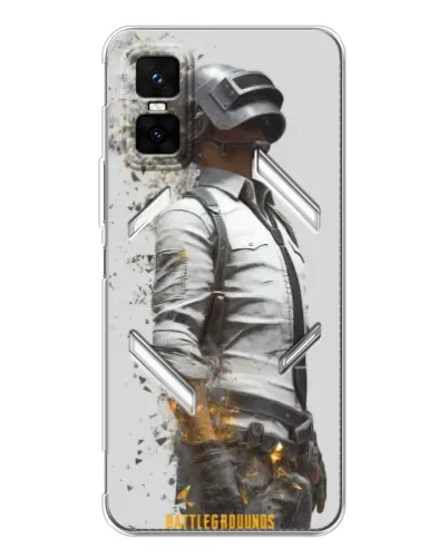 Чехол для Infinix GT 30 Pro с картинкой «PUBG — боец в пыли» Чехол для Infinix GT 30 Pro с картинкой «PUBG — боец в пыли»