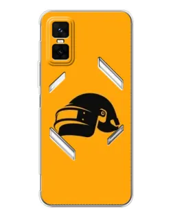 Чехол для Infinix GT 30 Pro с картинкой «PUBG — золотой шлем»