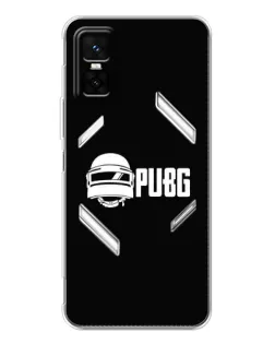 Чехол для Infinix GT 30 Pro с картинкой «PUBG — классический лого»