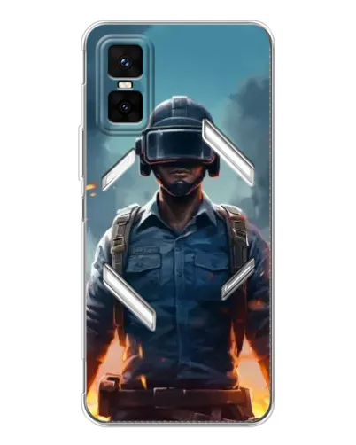 Чехол для Infinix GT 30 Pro с картинкой «PUBG — реалистичный герой» Чехол для Infinix GT 30 Pro с картинкой «PUBG — реалистичный герой»