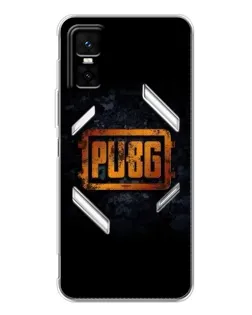 Чехол для Infinix GT 30 Pro с картинкой «PUBG — золотой логотип»