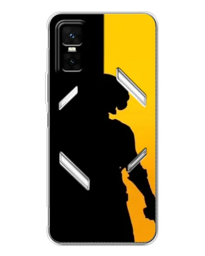 Чехол для Infinix GT 30 Pro с картинкой «Тень воина PUBG» Чехол для Infinix GT 30 Pro с картинкой «Тень воина PUBG»