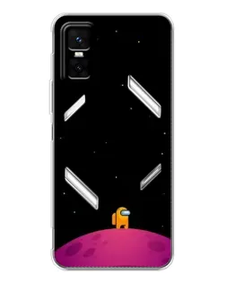 Чехол для Infinix GT 30 Pro с картинкой «Одинокий герой на планете» Чехол для Infinix GT 30 Pro с картинкой «Одинокий герой на планете»