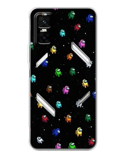 Чехол для Infinix GT 30 Pro с картинкой «Экипаж Among Us»