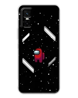 Чехол для Infinix GT 30 Pro с картинкой «Красный Among Us» Чехол для Infinix GT 30 Pro с картинкой «Красный Among Us»
