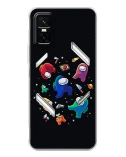 Чехол для Infinix GT 30 Pro с картинкой «Among Us космос» Чехол для Infinix GT 30 Pro с картинкой «Among Us космос»